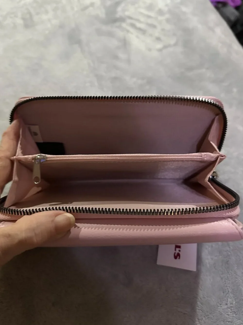 NWT Kohls Pink Wallet with RFID Blocking